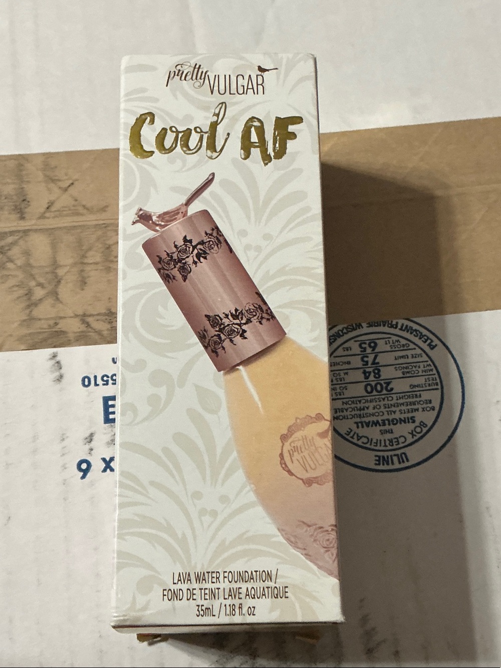 Pretty Vulgar Cool AF Lava Water Foundation - 82 Au Natural